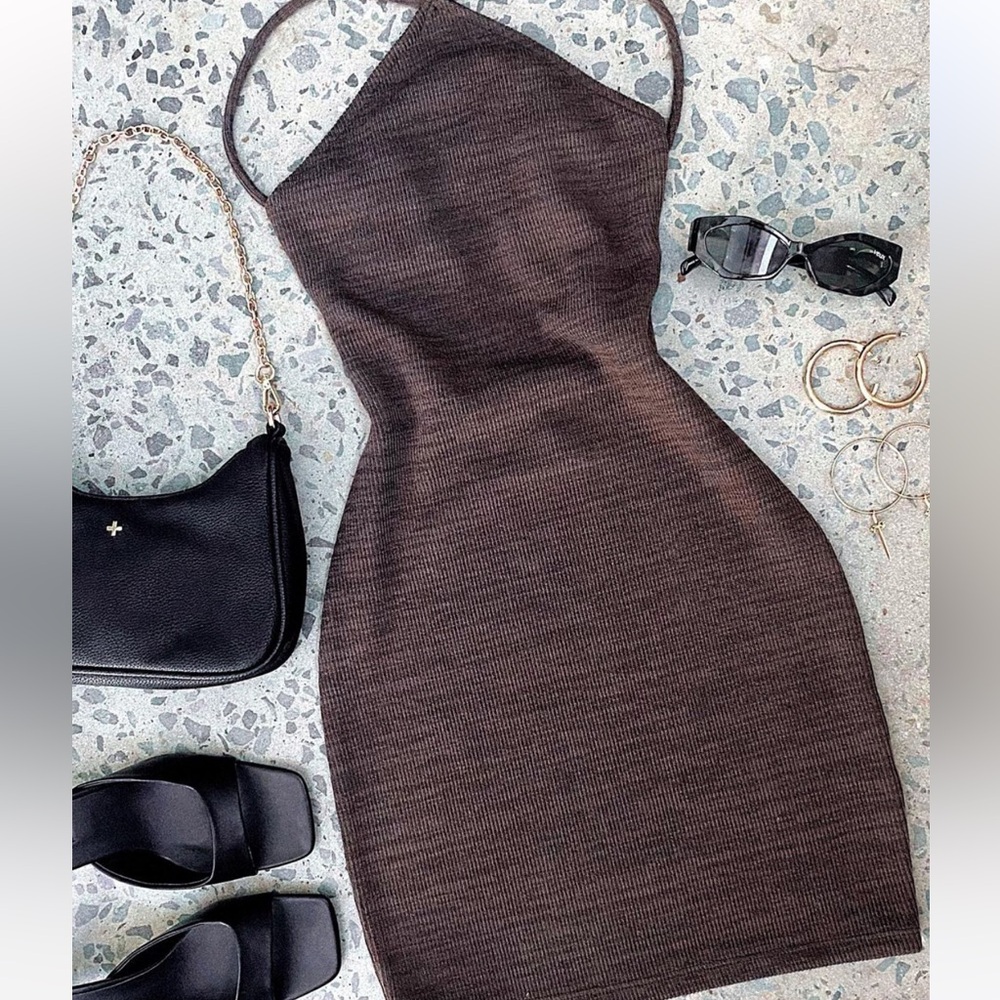 Leaving so soon mini dress | White Fox